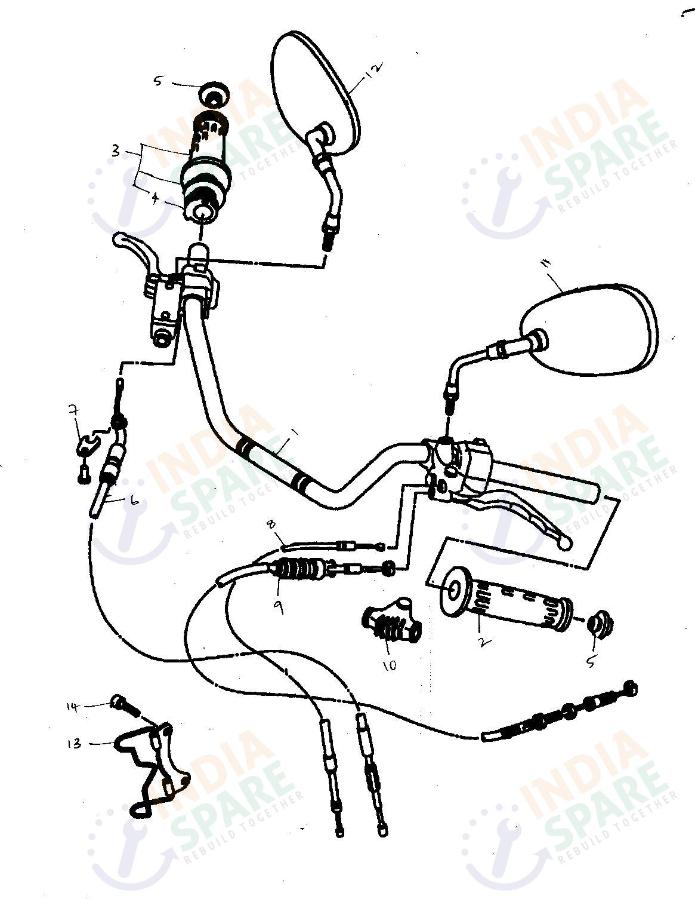 STEERING HANDLE & CABLE